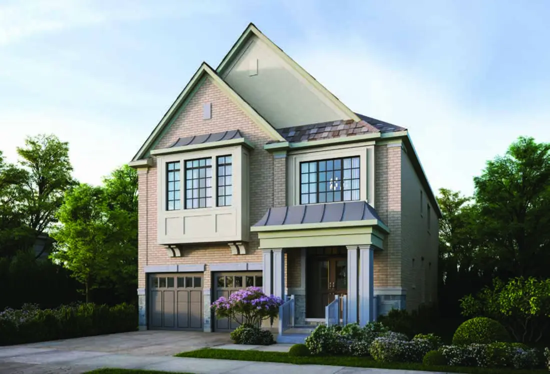 Elevation rendering of The Azure at Whitby Meadows