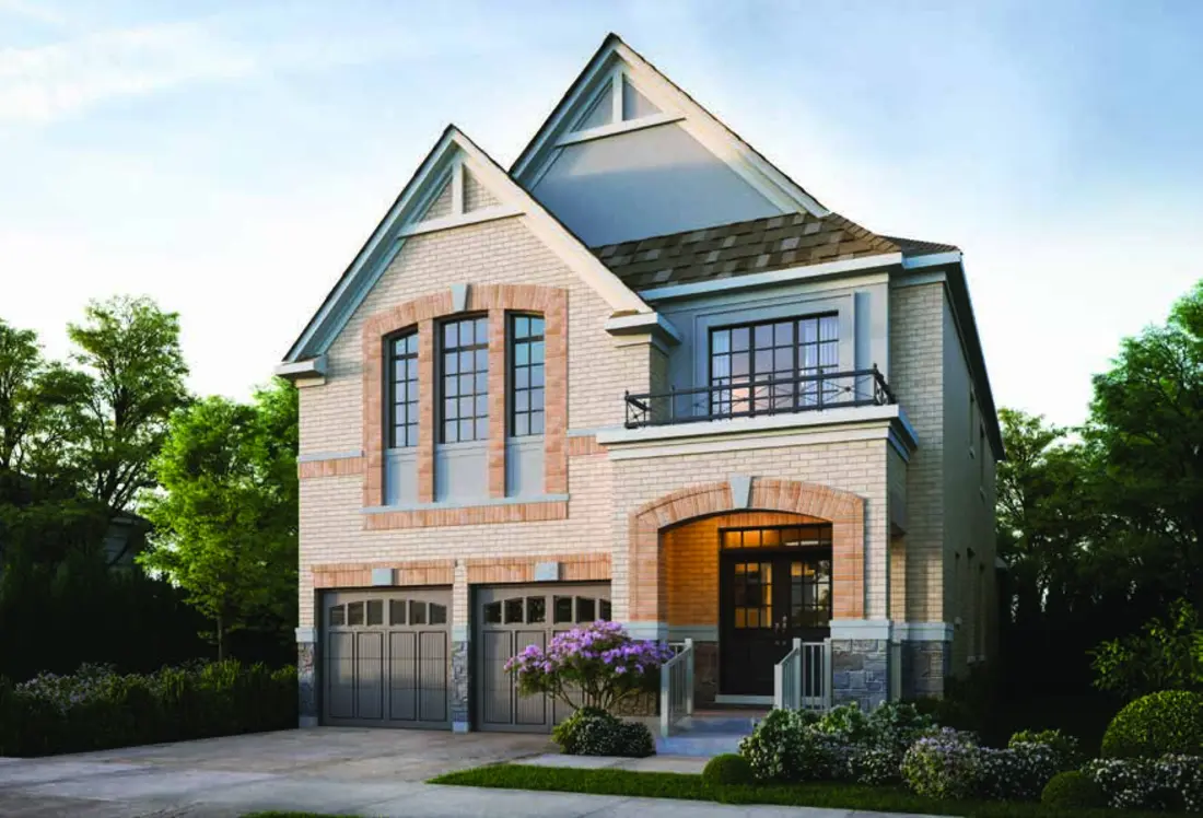 Elevation rendering of The Bluejay at Whitby Meadows
